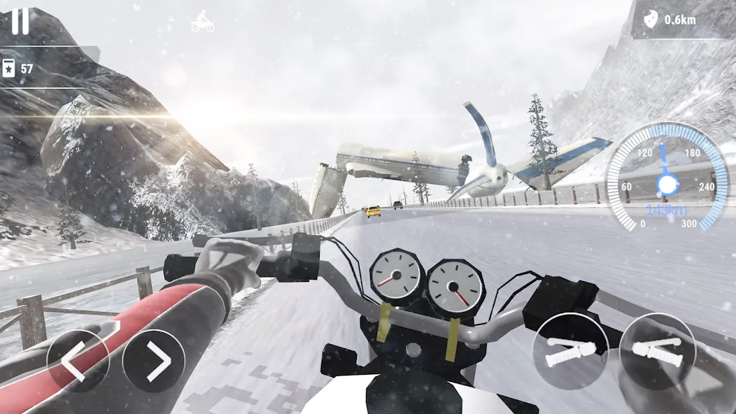 Скачать взлом Moto Bike Race 3D Motorcycles [MOD: безлимитные деньги и нитро] — скриншот 2