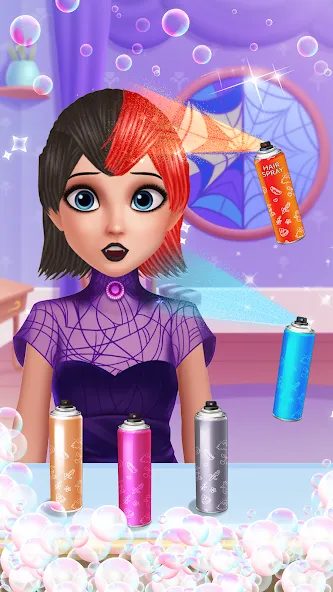Hair Salon: Beauty Salon Game [MOD: все прически и аксессуары открыты] — Скачать бесплатно (APK) — скриншот 2