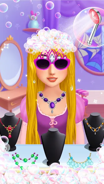 Hair Salon: Beauty Salon Game [MOD: все прически и аксессуары открыты] — Скачать бесплатно (APK) — скриншот 4