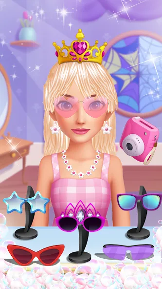 Hair Salon: Beauty Salon Game [MOD: все прически и аксессуары открыты] — Скачать бесплатно (APK) — скриншот 5