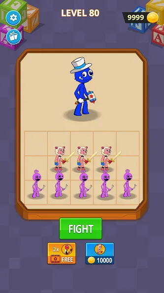 Merge Monster Friends [MOD: слияние монстров без ограничений] — Скачать бесплатно (APK) — скриншот 1
