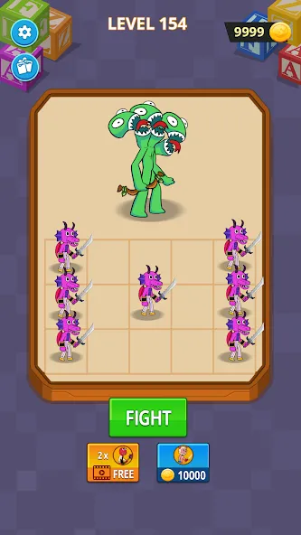 Merge Monster Friends [MOD: слияние монстров без ограничений] — Скачать бесплатно (APK) — скриншот 2