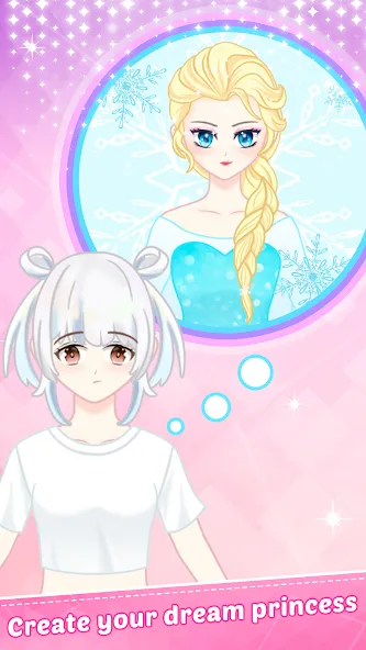 Princess Dress Up - Sweet Doll [MOD: много монет и все наряды] (Бесплатно / APK) — скриншот 1