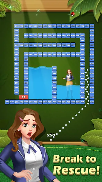 Breaker Fun - Rescue Adventure [MOD: безлимитные монеты и бустеры] последняя версия — скриншот 5