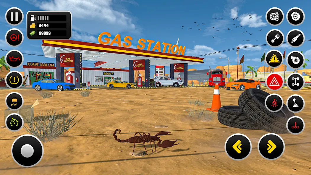 Gas Station Simulator Games [MOD: безлимитные деньги и топливо] последняя версия — скриншот 3