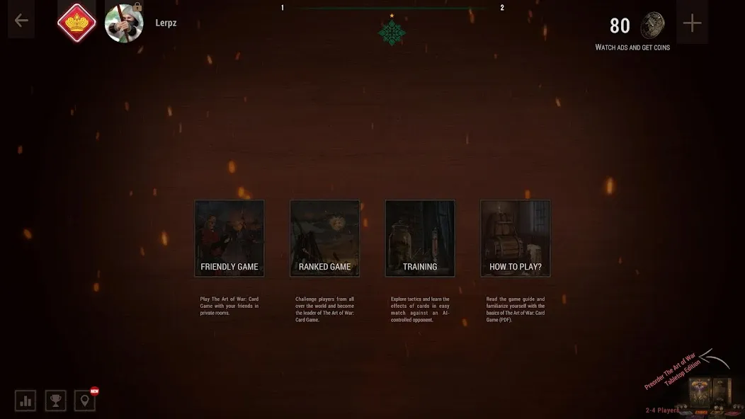 Скачать The Art of War: Card Game [MOD: безлимитные деньги и все карты] — скриншот 1