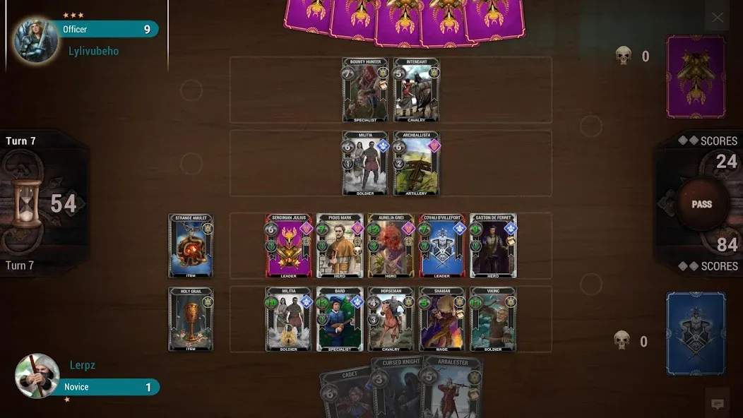 Скачать The Art of War: Card Game [MOD: безлимитные деньги и все карты] — скриншот 3