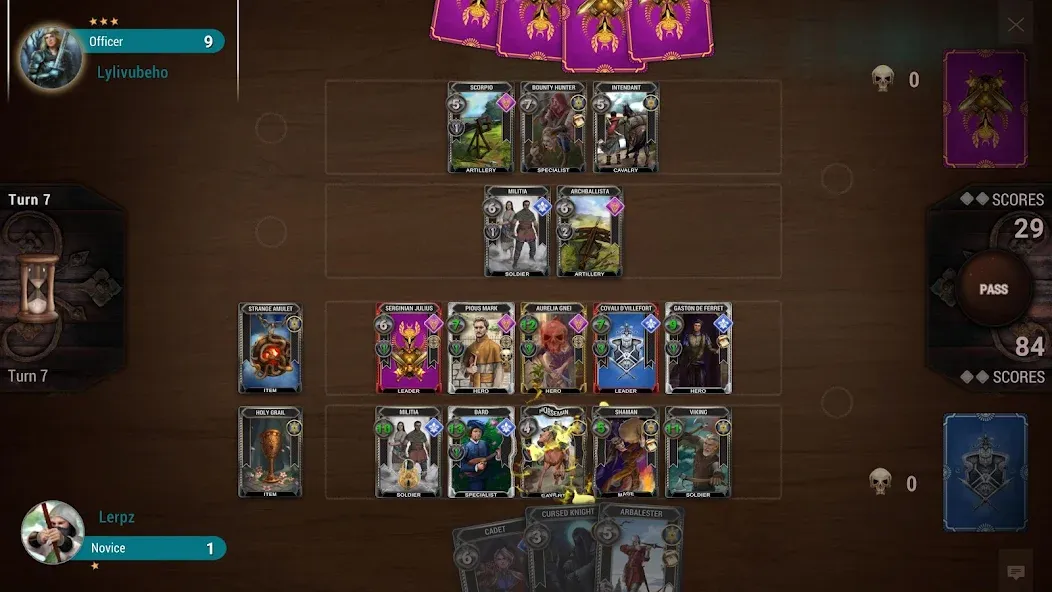 Скачать The Art of War: Card Game [MOD: безлимитные деньги и все карты] — скриншот 4
