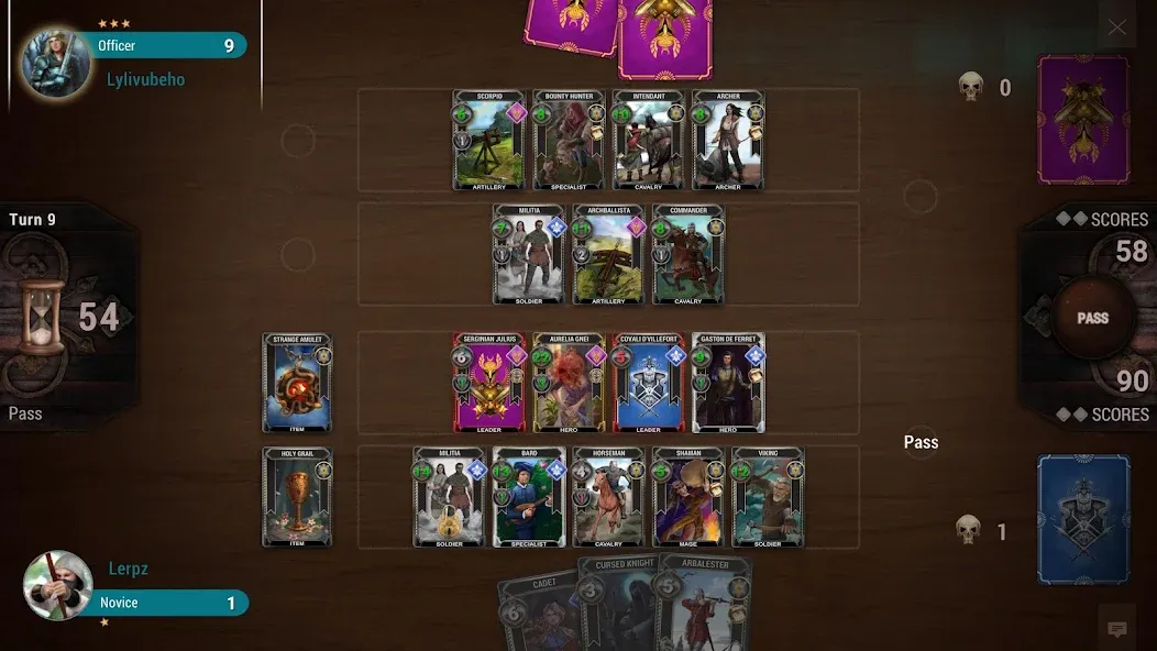 Скачать The Art of War: Card Game [MOD: безлимитные деньги и все карты] — скриншот 5