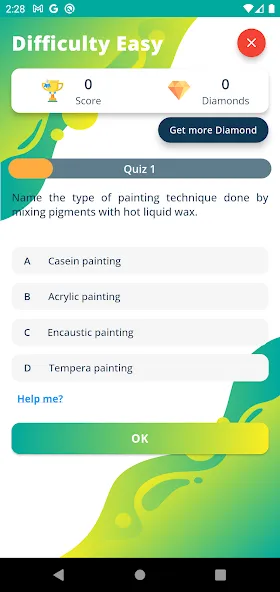 Ultimate Art Quiz [MOD: открыты все картины и подсказки] на Андроид — скриншот 3