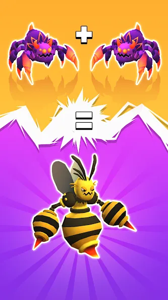 Скачать взлом Merge Run Monster 3D Battle [MOD: безлимитные монеты и разблокированы персонажи] — скриншот 3