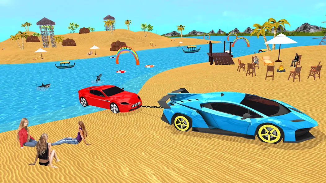 Street Car Parking: Car Games [MOD: безлимитные деньги и открыты все машины] последняя версия — скриншот 2