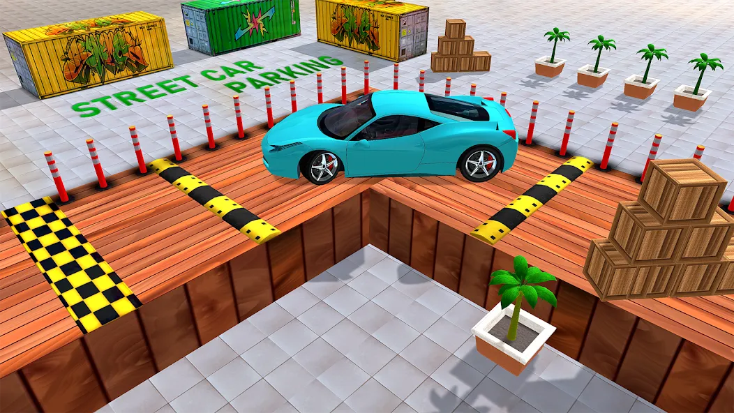 Street Car Parking: Car Games [MOD: безлимитные деньги и открыты все машины] последняя версия — скриншот 4