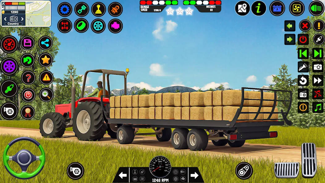 Скачать взлом Indian Tractor Game Farming 3D [MOD: безлимитные деньги и топливо] — скриншот 4