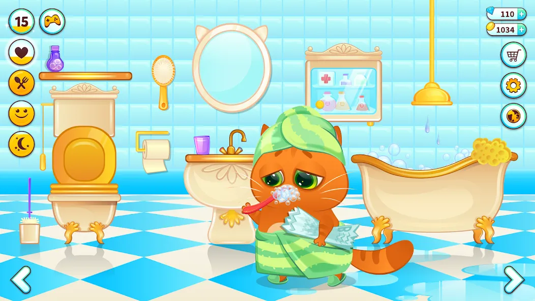 Bubbu – My Virtual Pet Cat [MOD: безлимитные монеты и все предметы] последняя версия — скриншот 1