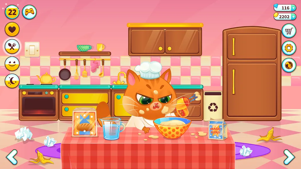 Bubbu – My Virtual Pet Cat [MOD: безлимитные монеты и все предметы] последняя версия — скриншот 2