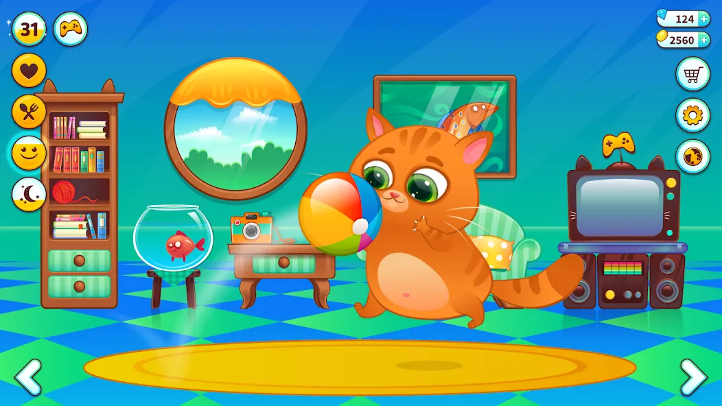 Bubbu – My Virtual Pet Cat [MOD: безлимитные монеты и все предметы] последняя версия — скриншот 4