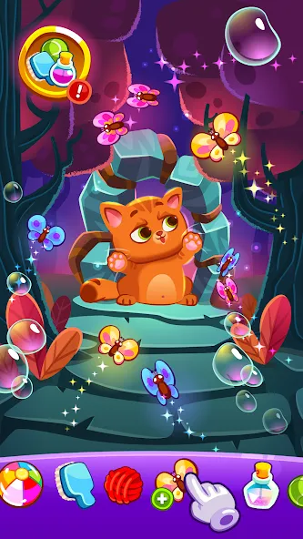 Взломанная Bubbu Jewels - Merge Puzzle [MOD: безлимитные жизни и бустеры] на Андроид — скриншот 3