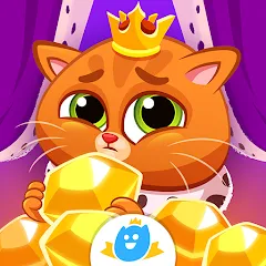 Взломанная Bubbu Jewels - Merge Puzzle [MOD: безлимитные жизни и бустеры] на Андроид