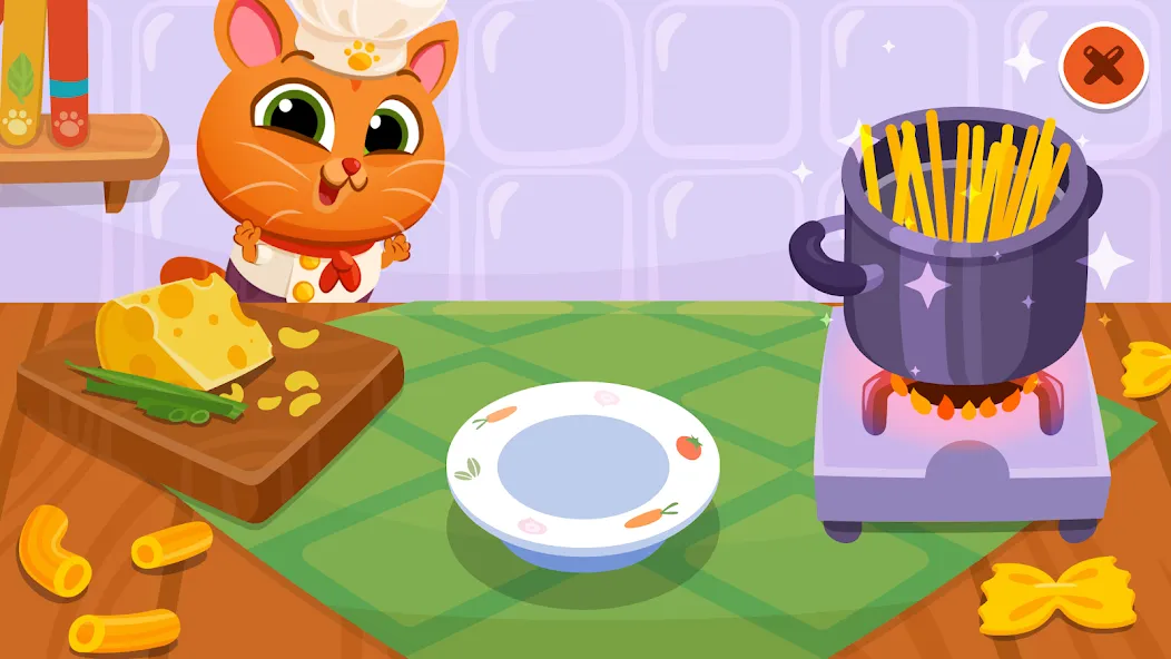 Bubbu Restaurant - My Cat Game [MOD: много монет и все блюда открыты] последняя версия — скриншот 5