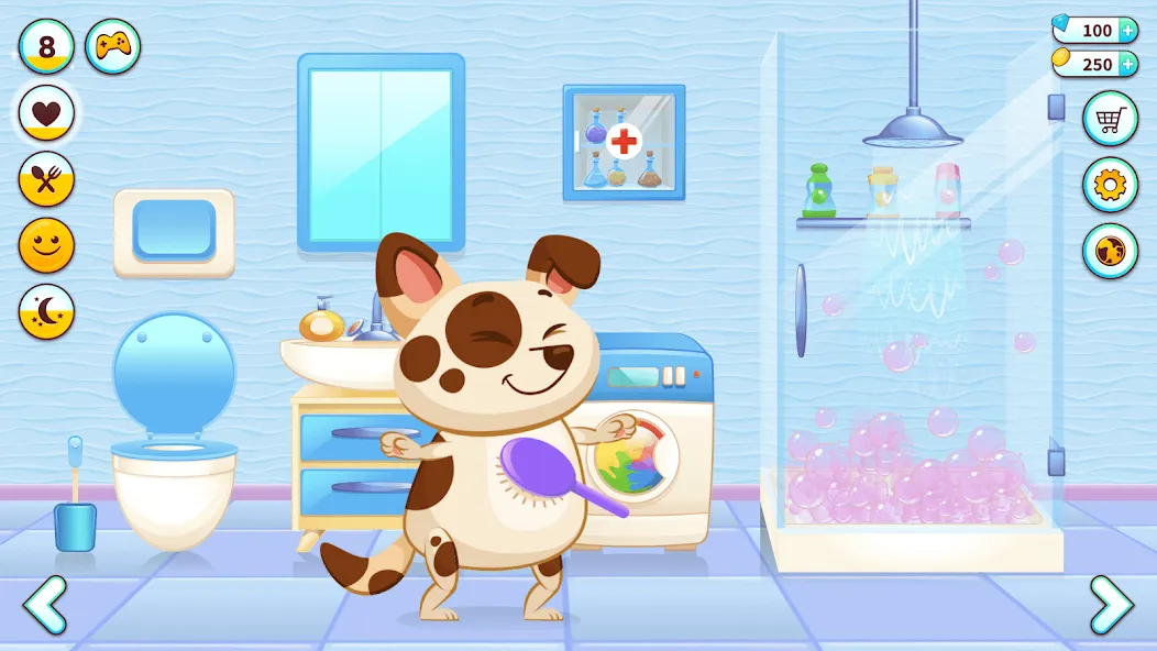 Duddu - My Virtual Pet Dog [MOD: безлимитные монеты и все предметы] на Андроид — скриншот 1