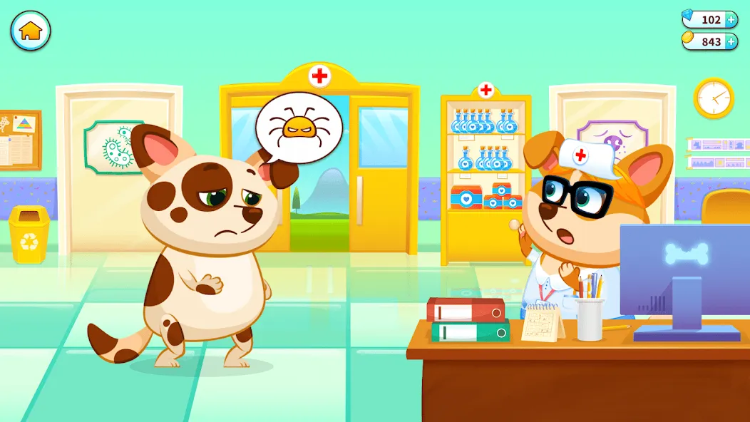 Duddu - My Virtual Pet Dog [MOD: безлимитные монеты и все предметы] на Андроид — скриншот 2