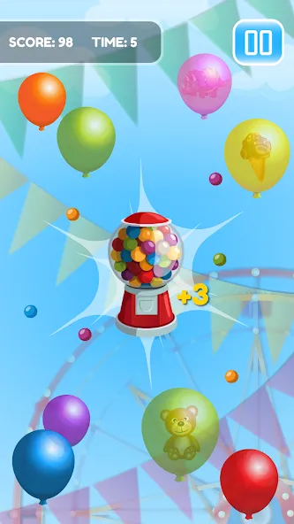 Скачать взлом Pop Balloon Kids [MOD: много воздушных шаров и уровней] — скриншот 5