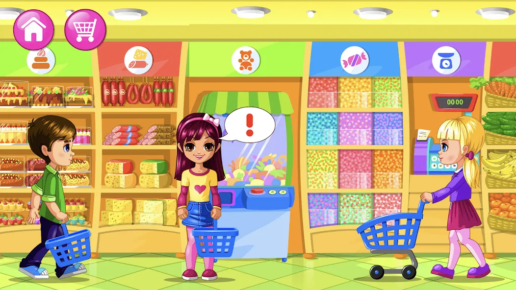 Скачать Supermarket Game [MOD: безлимитные деньги и товары открыты] на телефон — скриншот 2