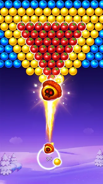 Скачать Bubble Shooter Splash [MOD: безлимитные монеты и жизни] на телефон — скриншот 5