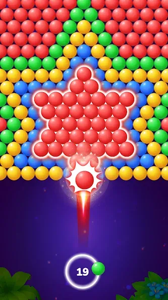 Bubble Shooter Tale: Ball Game [MOD: безлимитные монеты и жизни] на Андроид — скриншот 1