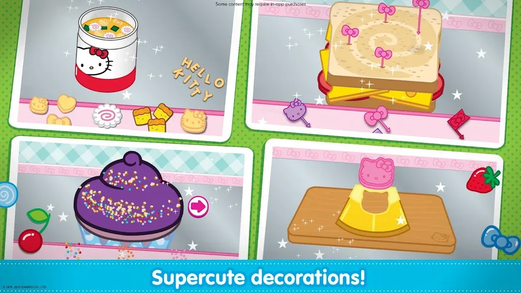 Скачать Hello Kitty Lunchbox [MOD: безлимитные монеты и все рецепты] на телефон — скриншот 3