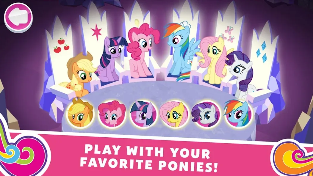 Скачать взлом My Little Pony: Harmony Quest [MOD: безлимитные монеты и все персонажи открыты] — скриншот 1