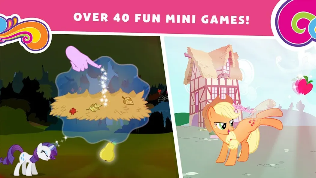Скачать взлом My Little Pony: Harmony Quest [MOD: безлимитные монеты и все персонажи открыты] — скриншот 3