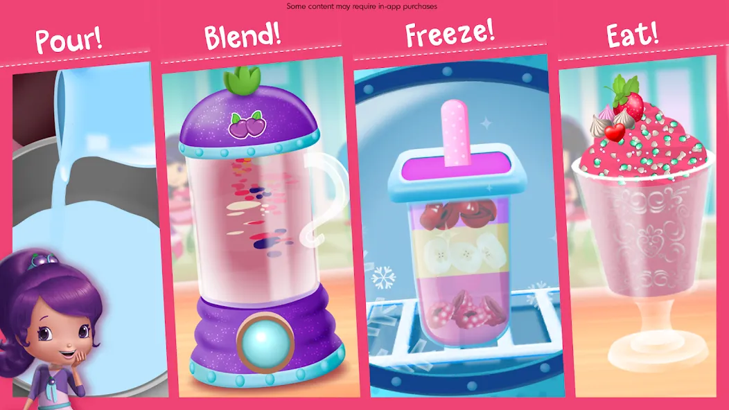 Скачать взлом Strawberry Shortcake Sweets [MOD: безлимитные сладости и открыты все уровни] — скриншот 3