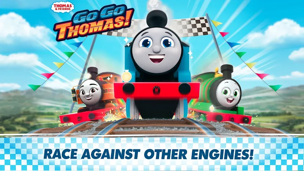 Thomas & Friends: Go Go Thomas [MOD: безлимитные монеты и открытые поезда] на Андроид — скриншот 1