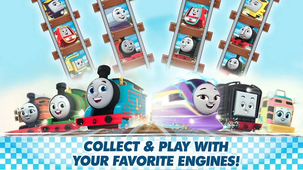 Thomas & Friends: Go Go Thomas [MOD: безлимитные монеты и открытые поезда] на Андроид — скриншот 4