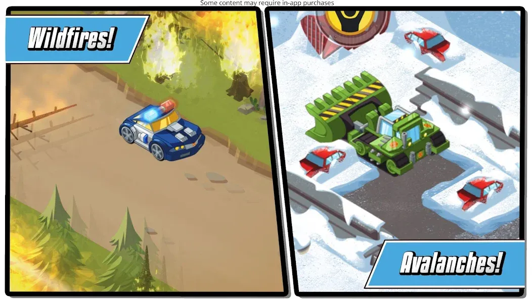 Скачать Transformers Rescue Bots: Hero [MOD: без рекламы и все герои разблокированы] на телефон — скриншот 5