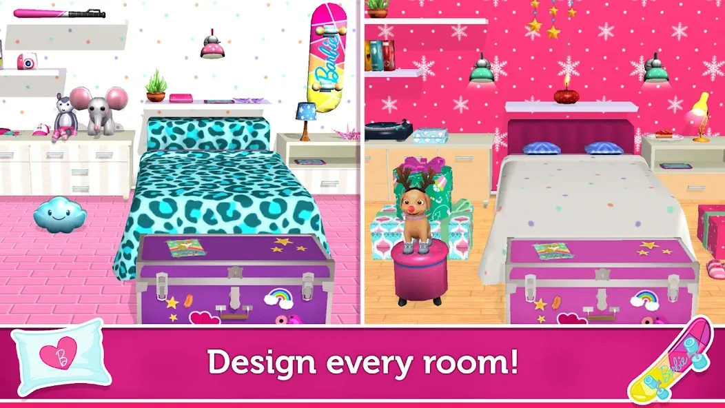 Barbie Dreamhouse Adventures [MOD: безлимитные деньги и все наряды] (Бесплатно / APK) — скриншот 3