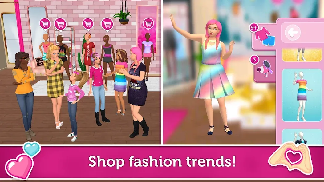 Barbie Dreamhouse Adventures [MOD: безлимитные деньги и все наряды] (Бесплатно / APK) — скриншот 5