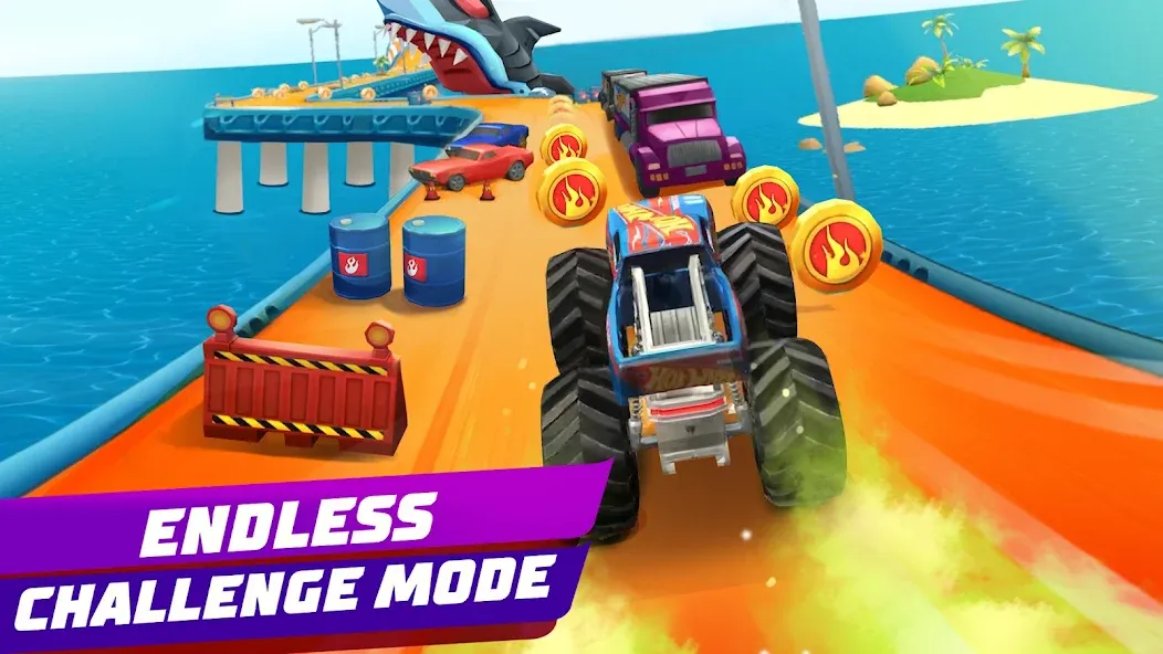 Скачать Hot Wheels Unlimited [MOD: безлимитные деньги и все машины] — скриншот 2
