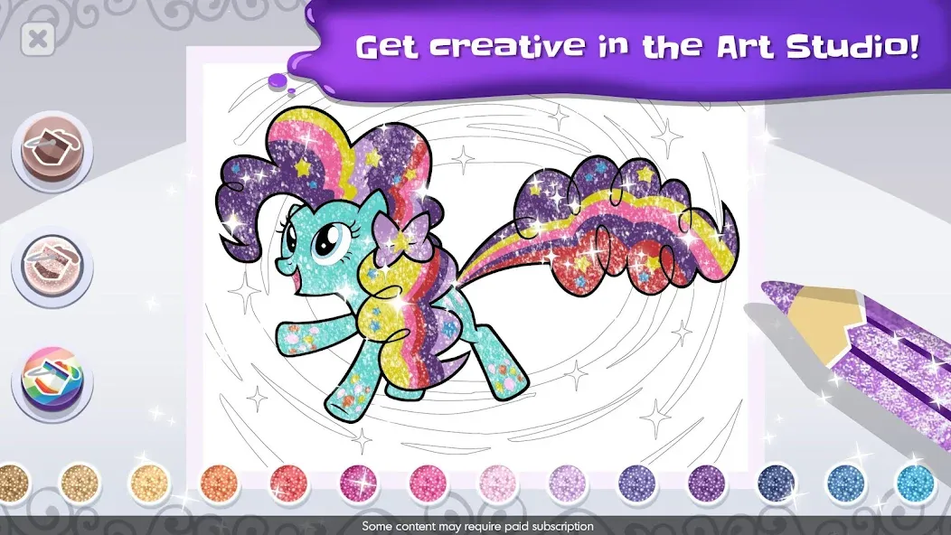 My Little Pony Color By Magic [MOD: все раскраски и персонажи открыты] последняя версия — скриншот 5