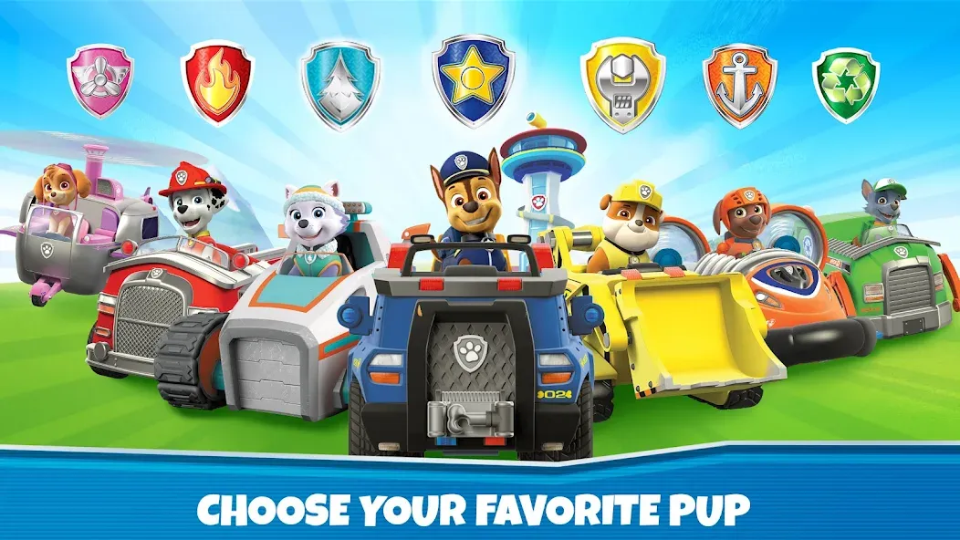 PAW Patrol Rescue World [MOD: безлимитные монеты и все щенки открыты] (Бесплатно / APK) — скриншот 1