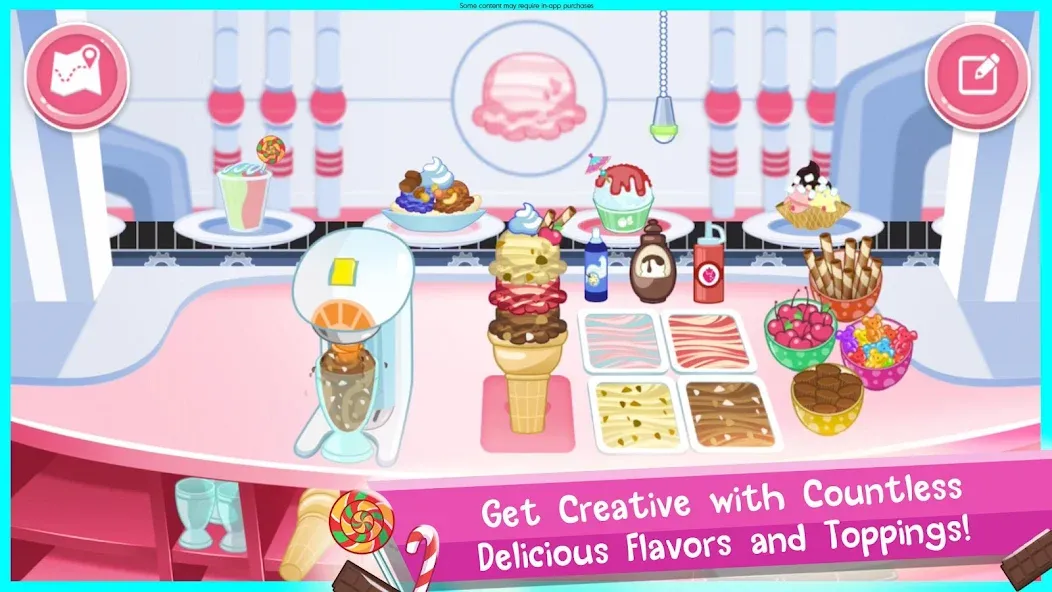 Strawberry Shortcake Ice Cream [MOD: много мороженого и открыты все уровни] последняя версия — скриншот 4