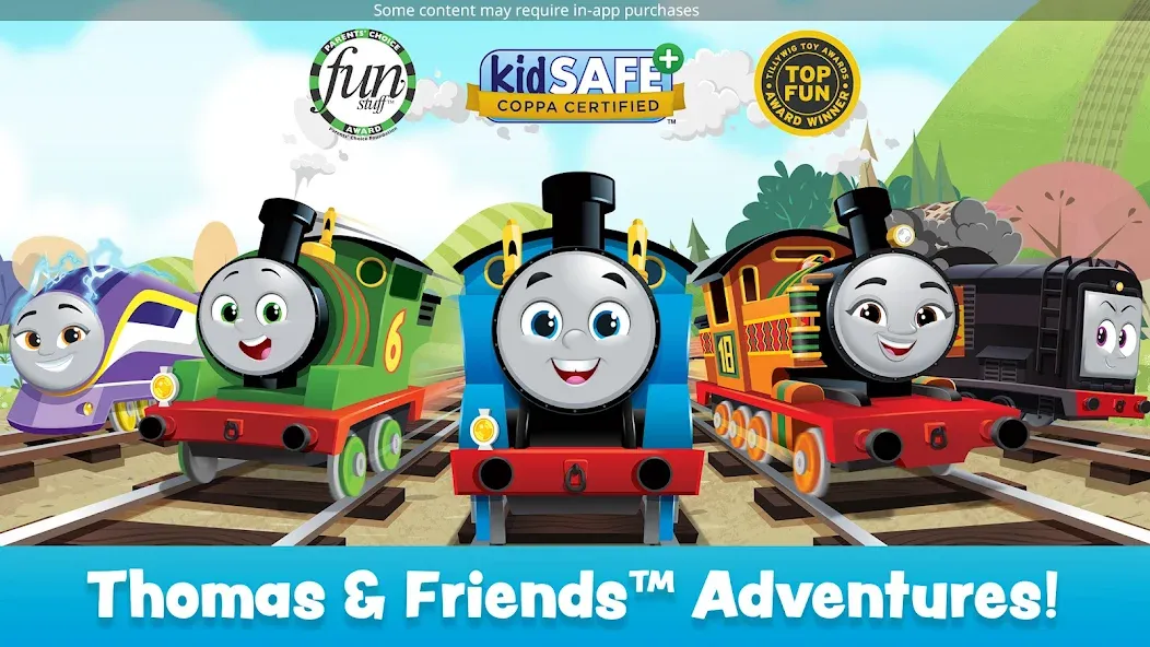 Thomas & Friends: Magic Tracks [MOD: безлимитные монеты и все поезда] (Бесплатно / APK) — скриншот 1