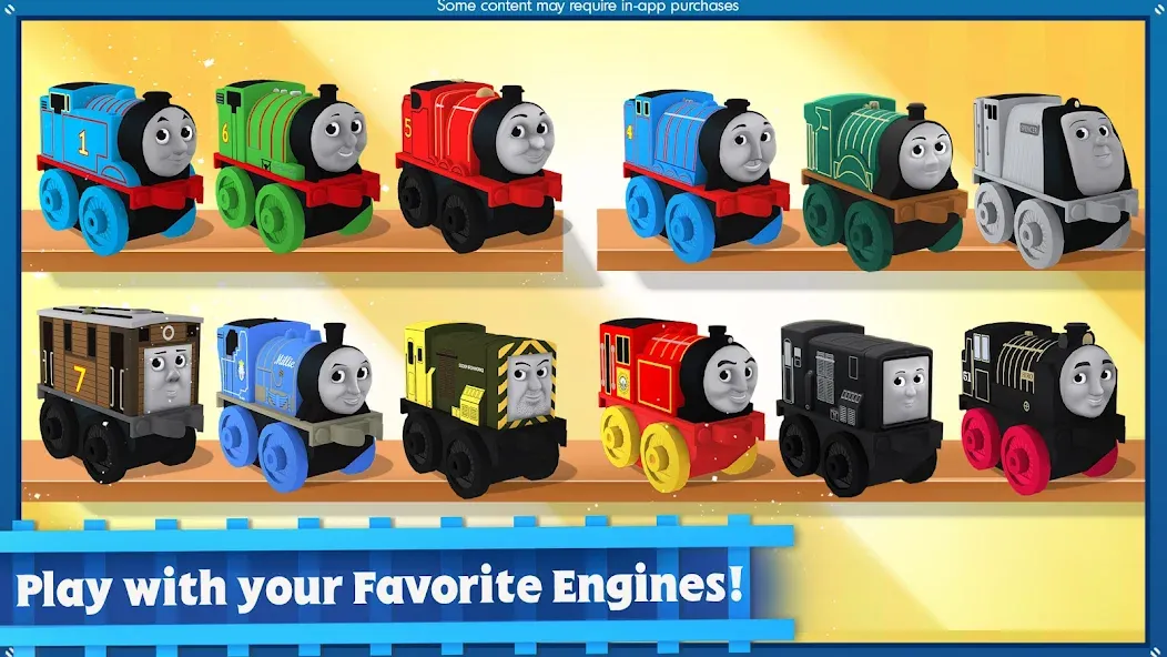 Скачать Thomas & Friends Minis [MOD: безлимитные деньги и все поезда открыты] на телефон — скриншот 3