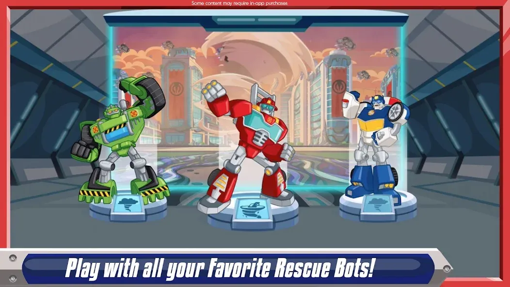 Transformers Rescue Bots: Dash [MOD: безлимитные деньги и открытые уровни] — Скачать бесплатно (APK) — скриншот 1