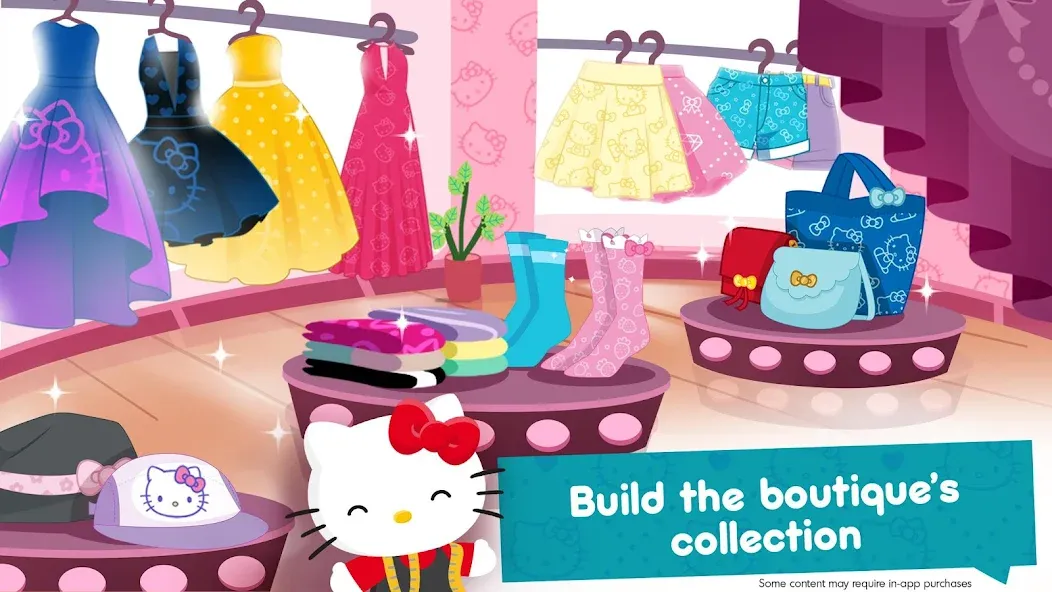 Взломанная Hello Kitty Fashion Star [MOD: безлимитные деньги и наряды] на Андроид — скриншот 4