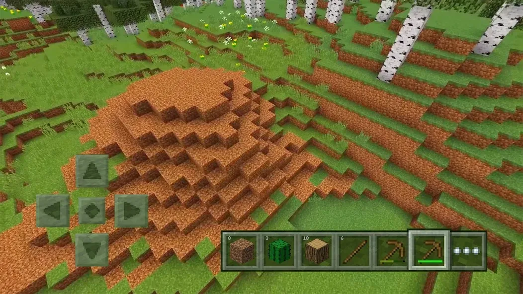 Craft World - Master Block 3D [MOD: бесконечные ресурсы и открытый мир] на Андроид — скриншот 2