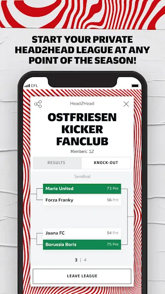 Взломанная Bundesliga Fantasy Manager [MOD: безлимитные монеты и энергия] на Андроид — скриншот 5