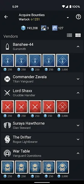 Destiny 2 Companion [MOD: актуальные билды и гайды] последняя версия — скриншот 3
